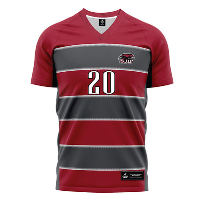 St. Joe's - NCAA Men's Soccer : Campbell McIntyre - Red Soccer Jersey