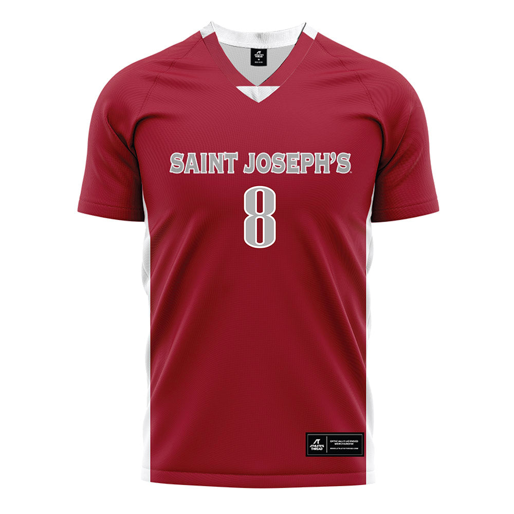 St. Joe's - NCAA Women's Soccer : Nicole Everard - Red Soccer Jersey