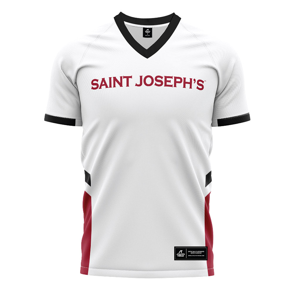 St. Joe's - NCAA Women's Field Hockey : Gabby Balzano - White Soccer Jersey-0
