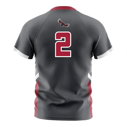 St. Joe's - NCAA Women's Field Hockey : Tristan Groff - Grey Soccer Jersey-1