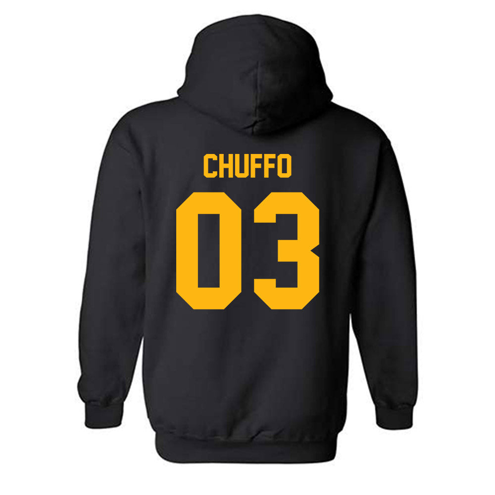 Adelphi - NCAA Women's Basketball : Gianna Chuffo - Classic Shersey Hooded Sweatshirt-1