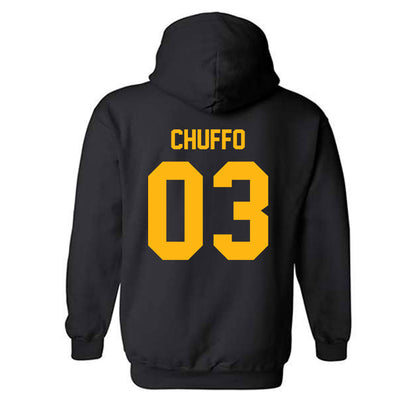 Adelphi - NCAA Women's Basketball : Gianna Chuffo - Classic Shersey Hooded Sweatshirt-1