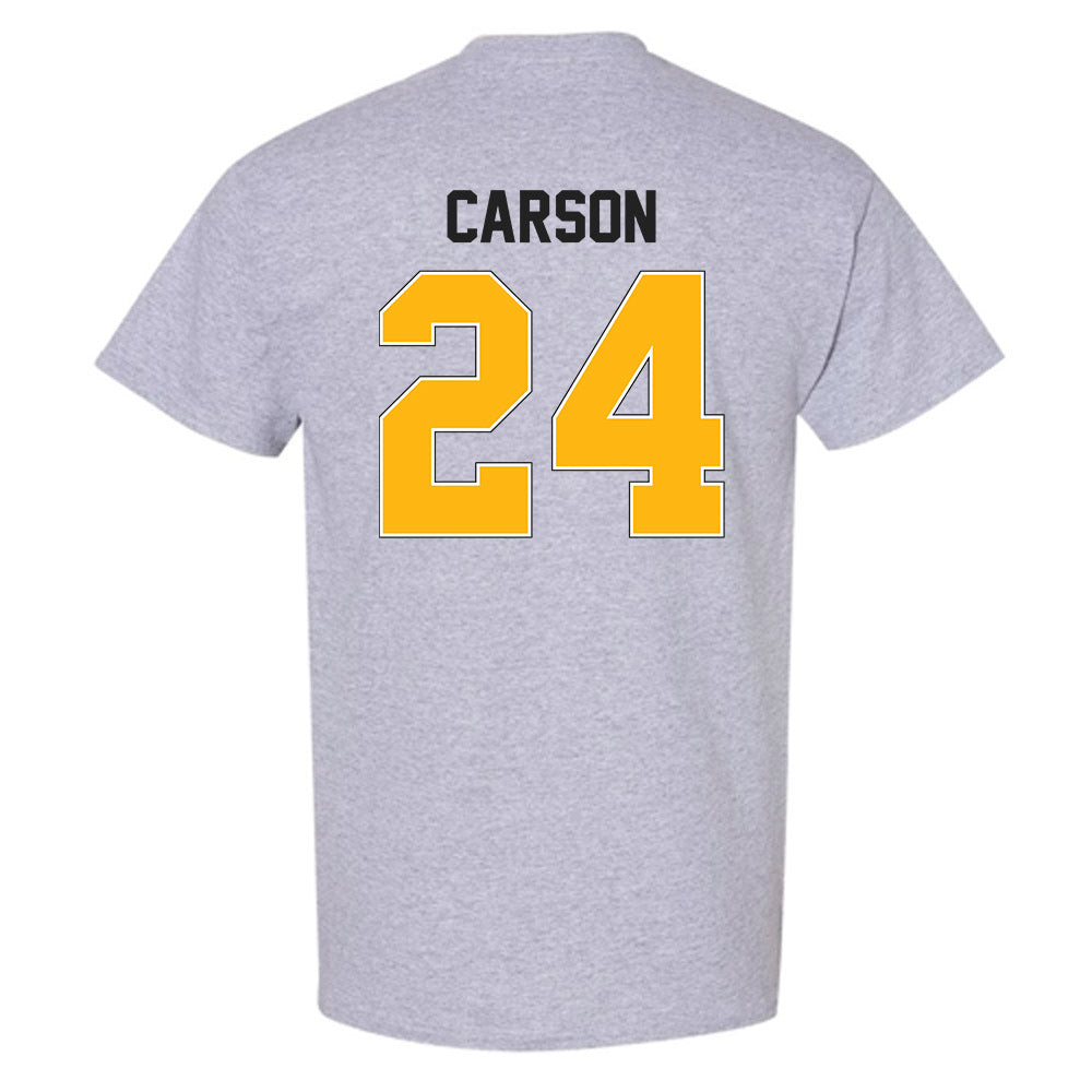 Adelphi - NCAA Men's Basketball : London Carson - Classic Shersey T-Shirt-1