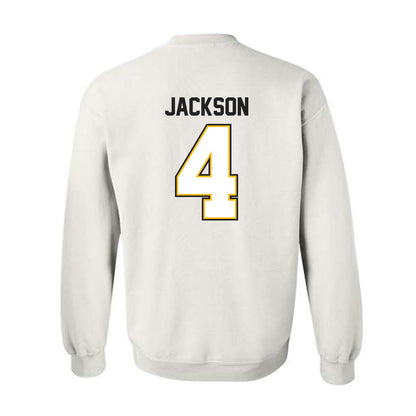 Adelphi - NCAA Men's Basketball : Mason Jackson - Classic Shersey Crewneck Sweatshirt-1