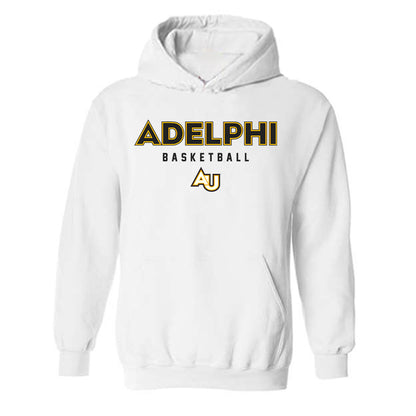 Adelphi - NCAA Men's Basketball : London Carson - Classic Shersey Hooded Sweatshirt-0