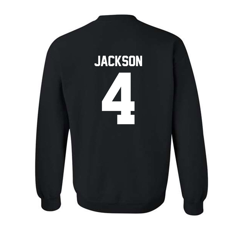 Adelphi - NCAA Men's Basketball : Mason Jackson - Classic Shersey Crewneck Sweatshirt-1