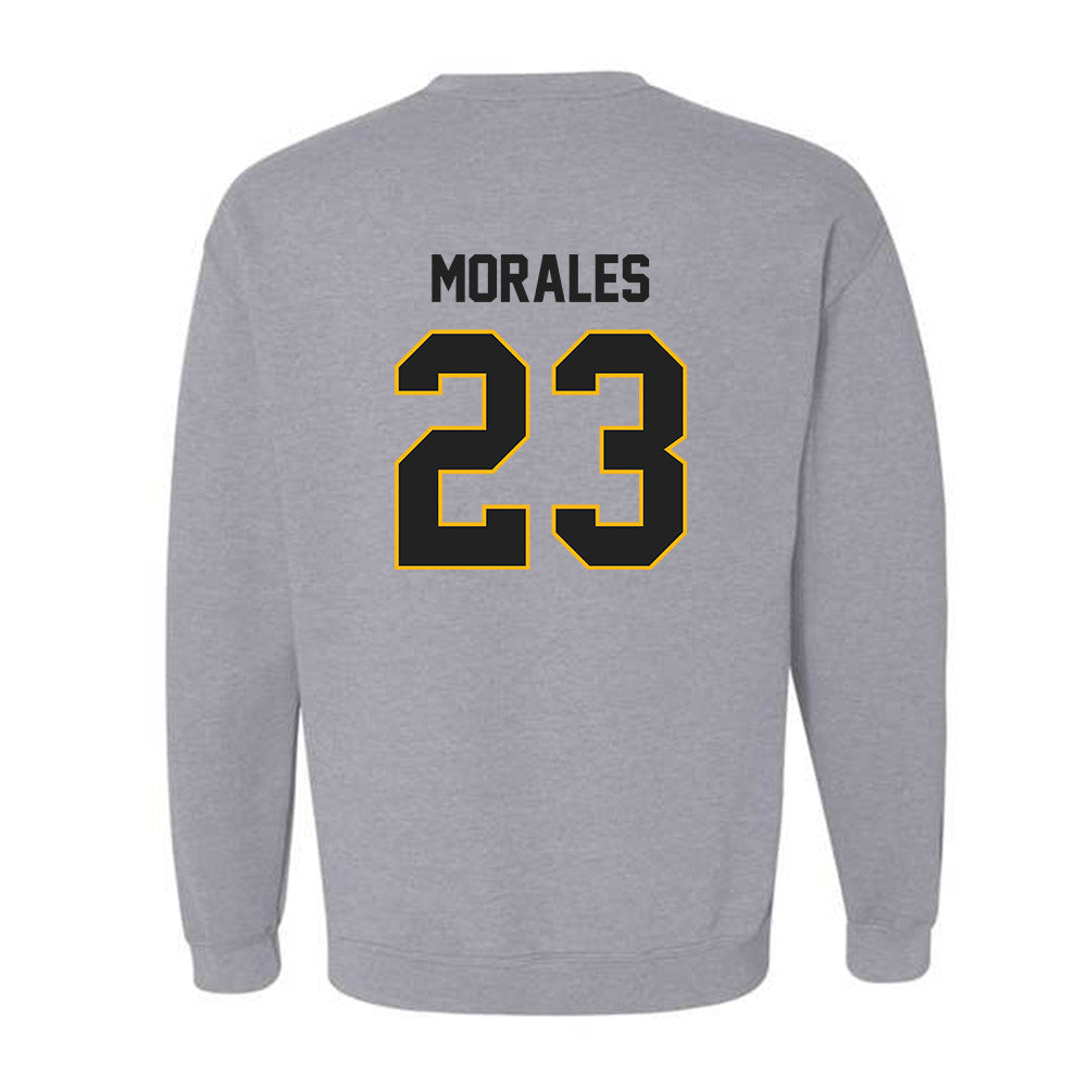 Adelphi - NCAA Women's Basketball : Victoria Morales - Classic Shersey Crewneck Sweatshirt-1