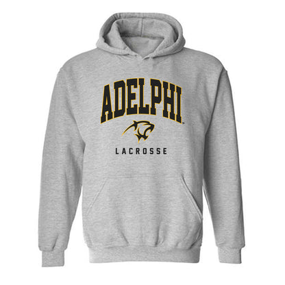 Adelphi - NCAA Men's Lacrosse : Joey Diesso - Classic Shersey Hooded Sweatshirt-0