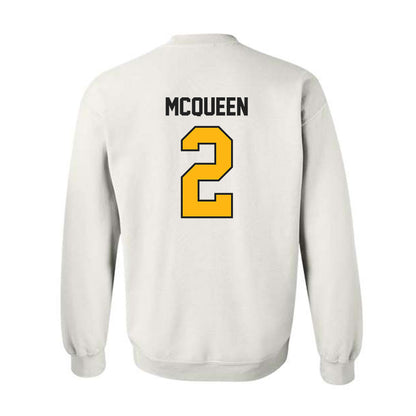 Adelphi - NCAA Men's Basketball : Zakari McQueen - Classic Shersey Crewneck Sweatshirt-1