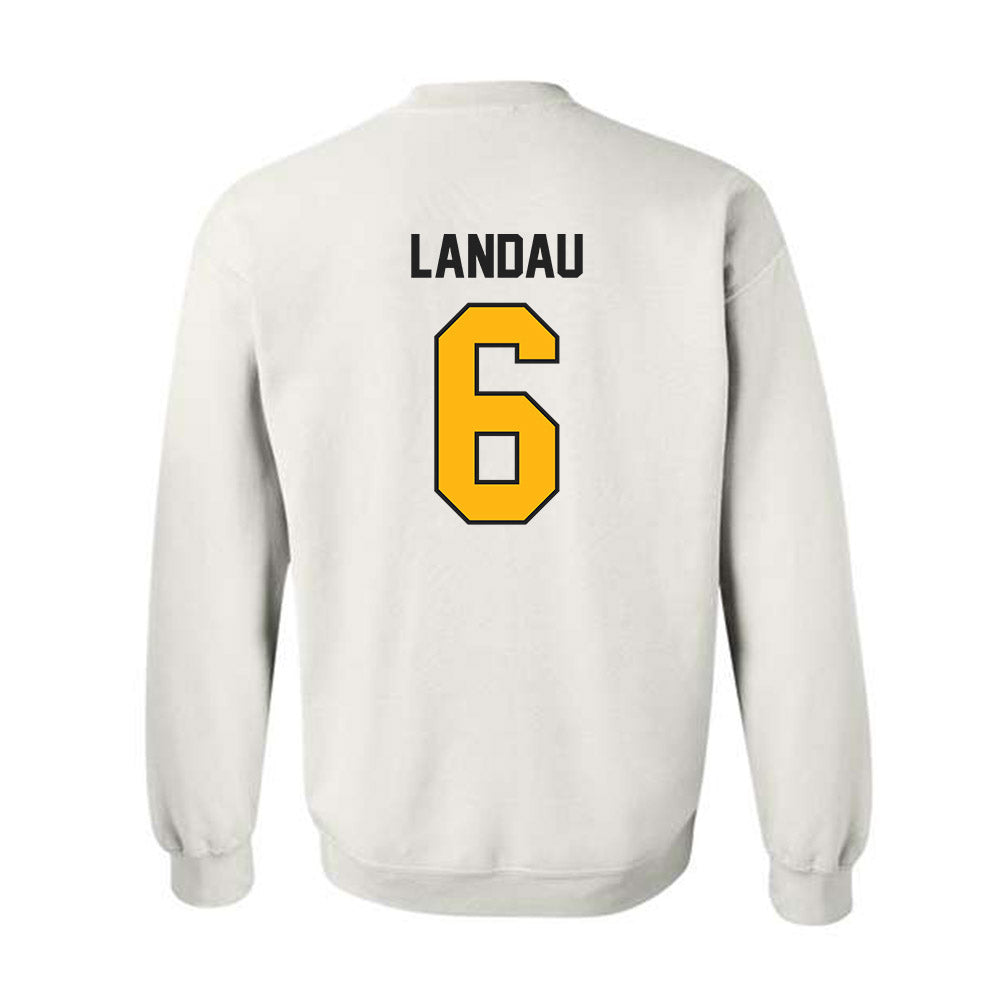 Adelphi - NCAA Men's Soccer : Arik Landau - Classic Shersey Crewneck Sweatshirt-1