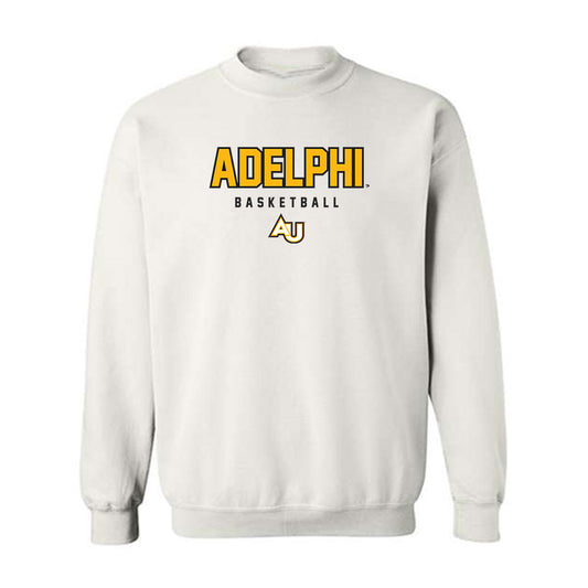 Adelphi - NCAA Women's Basketball : Victoria Morales - Classic Shersey Crewneck Sweatshirt-0
