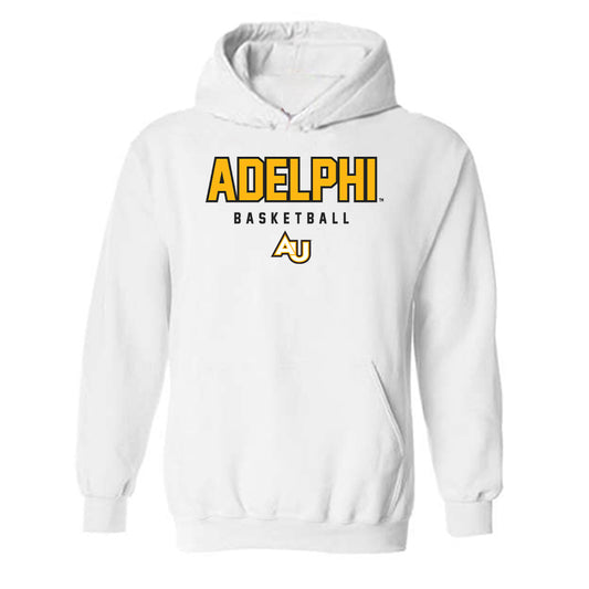 Adelphi - NCAA Men's Basketball : Mason Jackson - Classic Shersey Hooded Sweatshirt-0