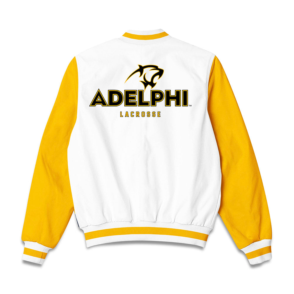 Adelphi - NCAA Men's Lacrosse : Joey Diesso - Bomber Jacket-1