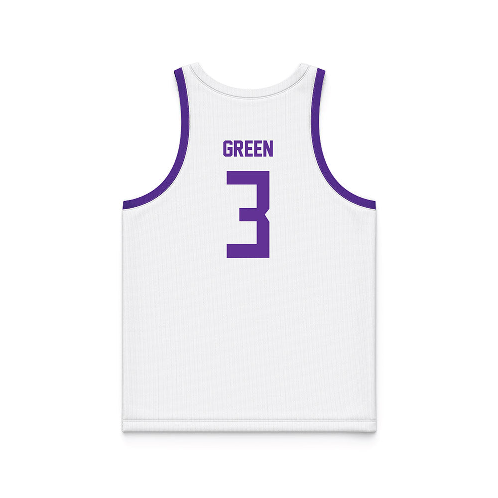 SFA - NCAA Men's Basketball : Christian Green - Basketball Jersey-1