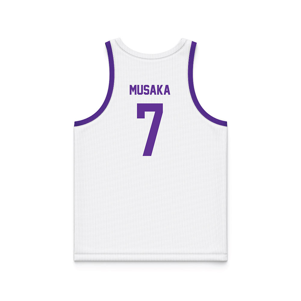 SFA - NCAA Men's Basketball : Tichyque Musaka - Basketball Jersey-1