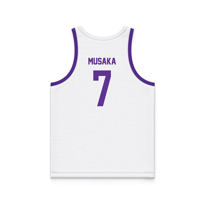 SFA - NCAA Men's Basketball : Tichyque Musaka - Basketball Jersey-1