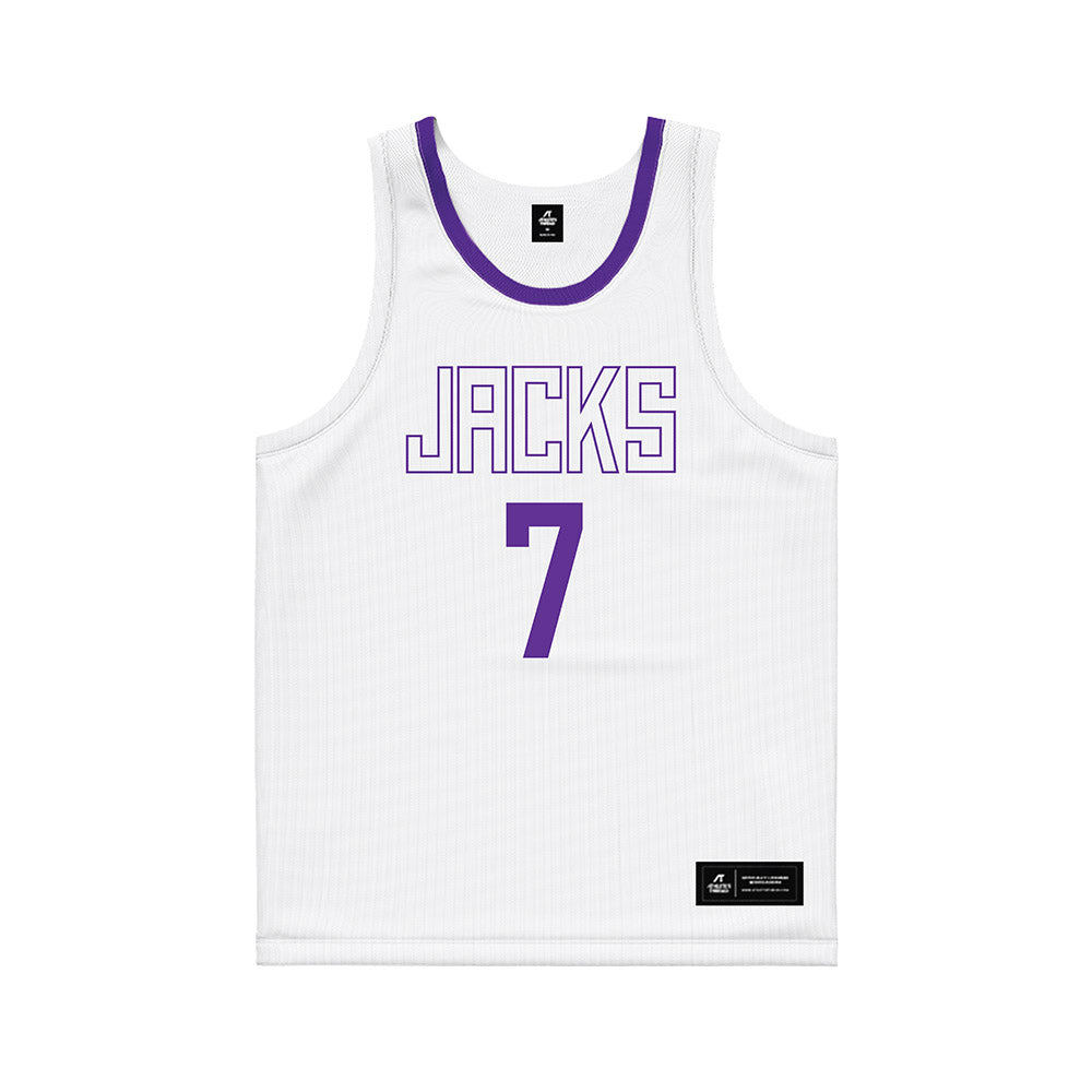 SFA - NCAA Men's Basketball : Keenan Emmanuel - Basketball Jersey-0