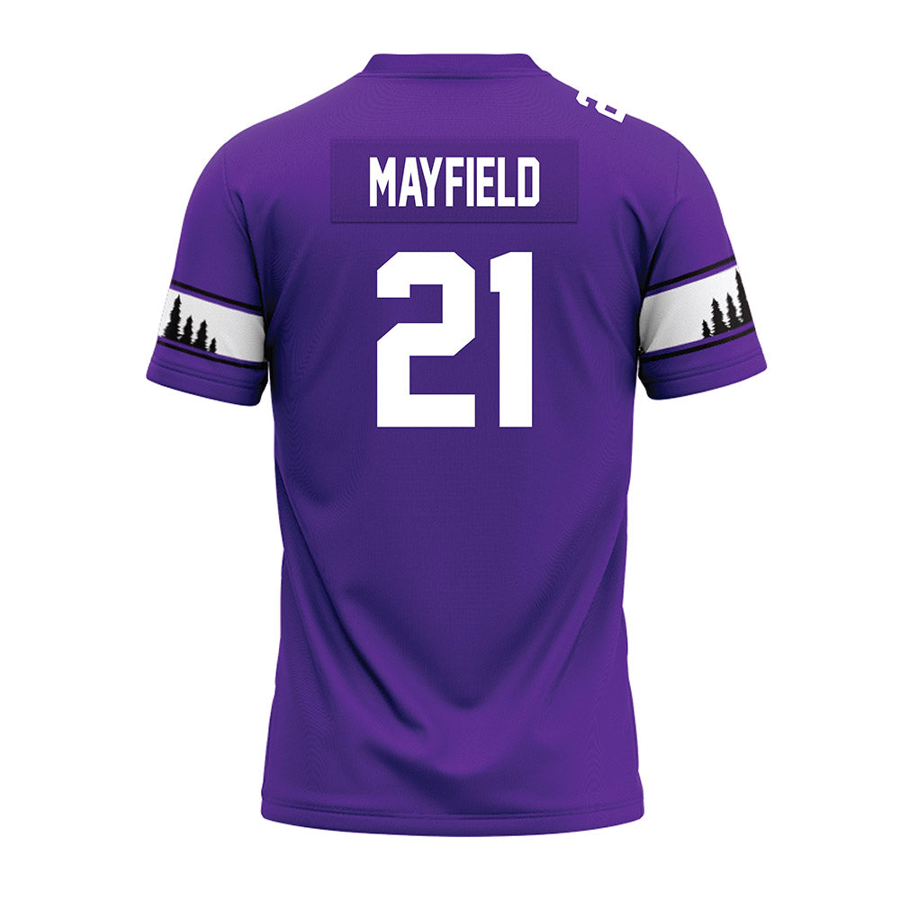 SFA - NCAA Football : Jayvin Mayfield - Premium Football Jersey-1