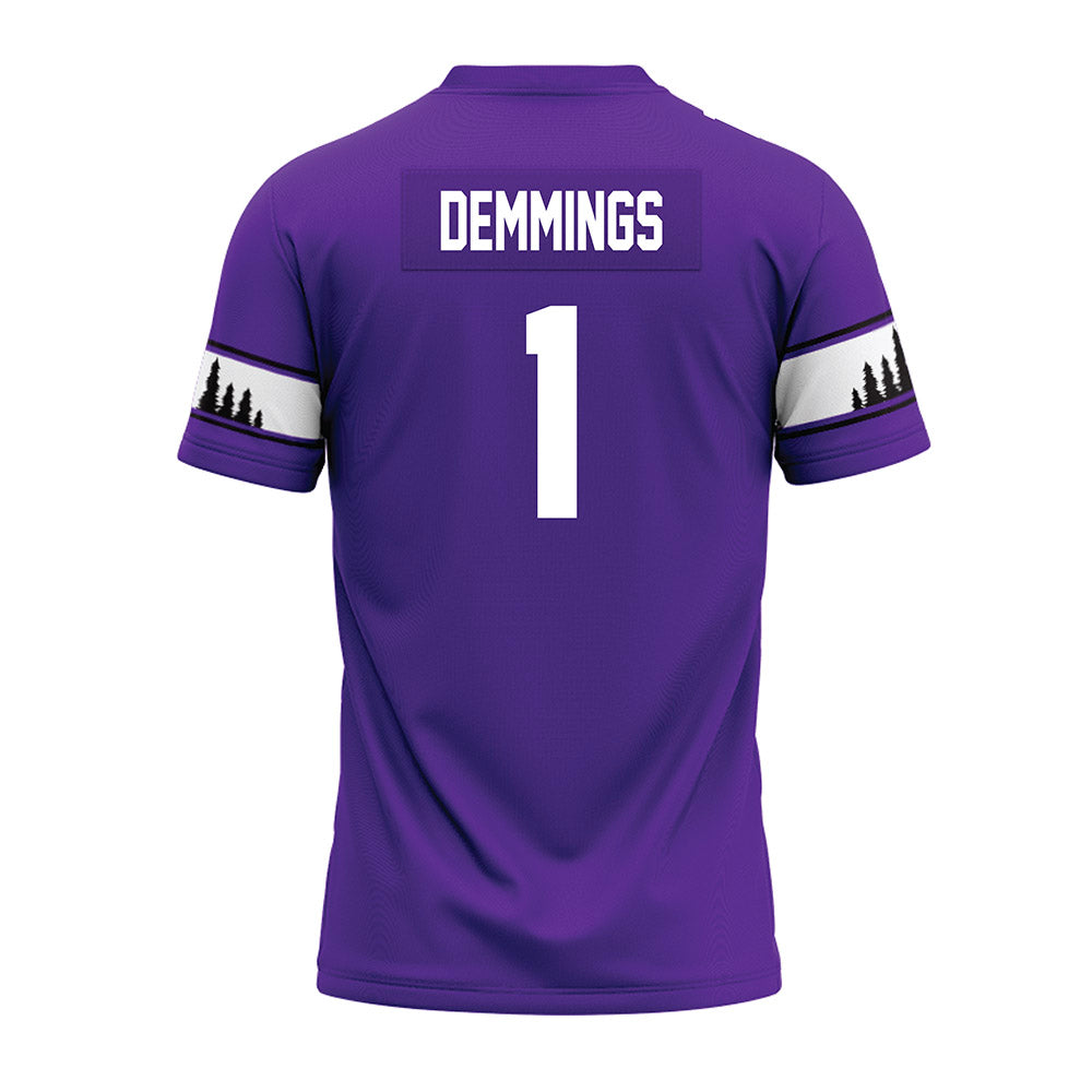 SFA - NCAA Football : Charles Demmings - Premium Football Jersey-1
