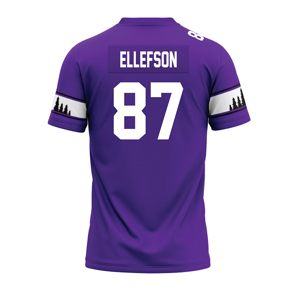 SFA - NCAA Football : Riley Ellefson - Premium Football Jersey-1