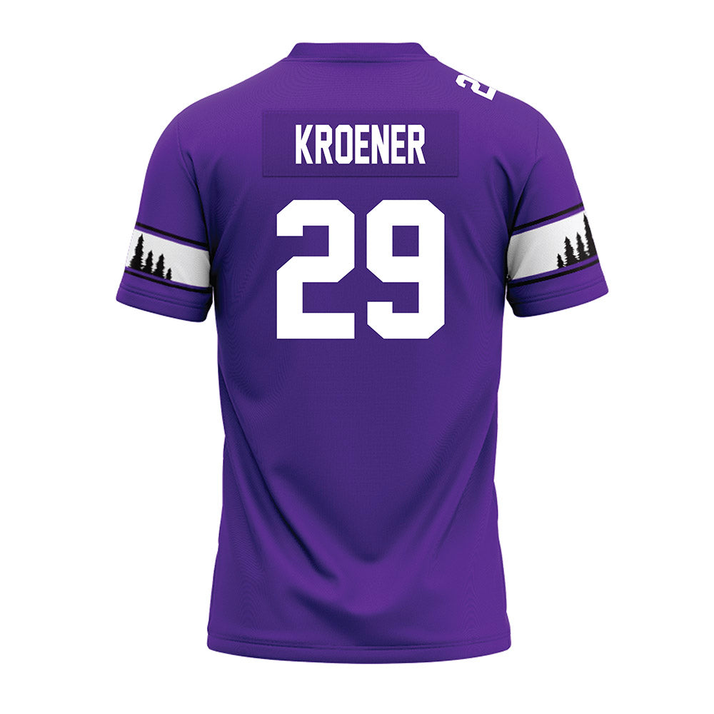 SFA - NCAA Football : Leon Kroener - Premium Football Jersey-1