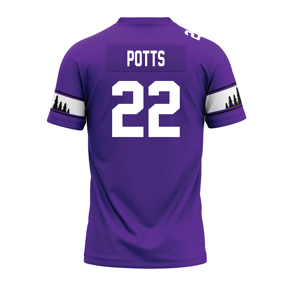 SFA - NCAA Football : Xavier Potts - Premium Football Jersey-1
