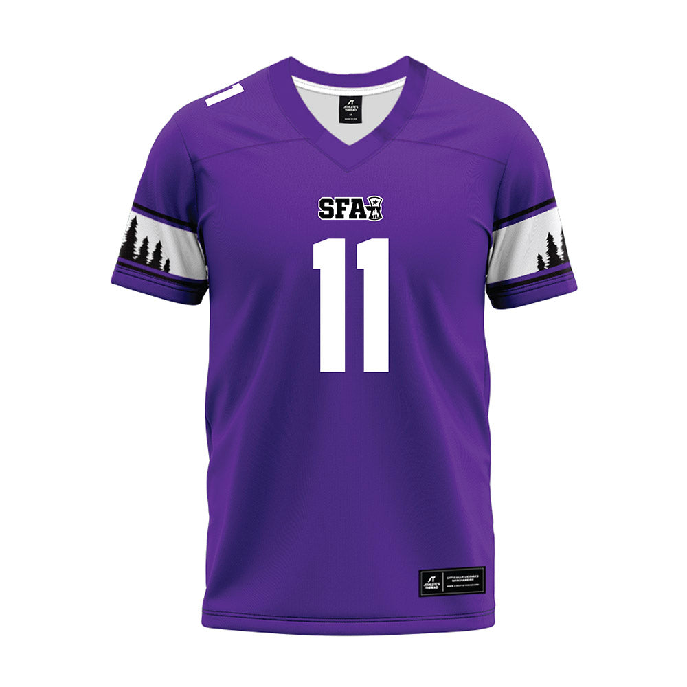 SFA - NCAA Football : Derrick Bohler - Premium Football Jersey-0