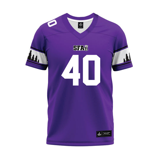 SFA - NCAA Football : Jacob Hand - Premium Football Jersey-0