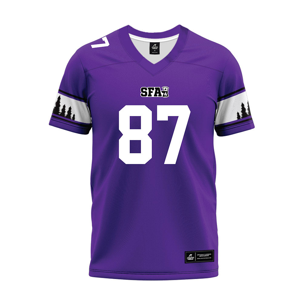 SFA - NCAA Football : Riley Ellefson - Premium Football Jersey-0