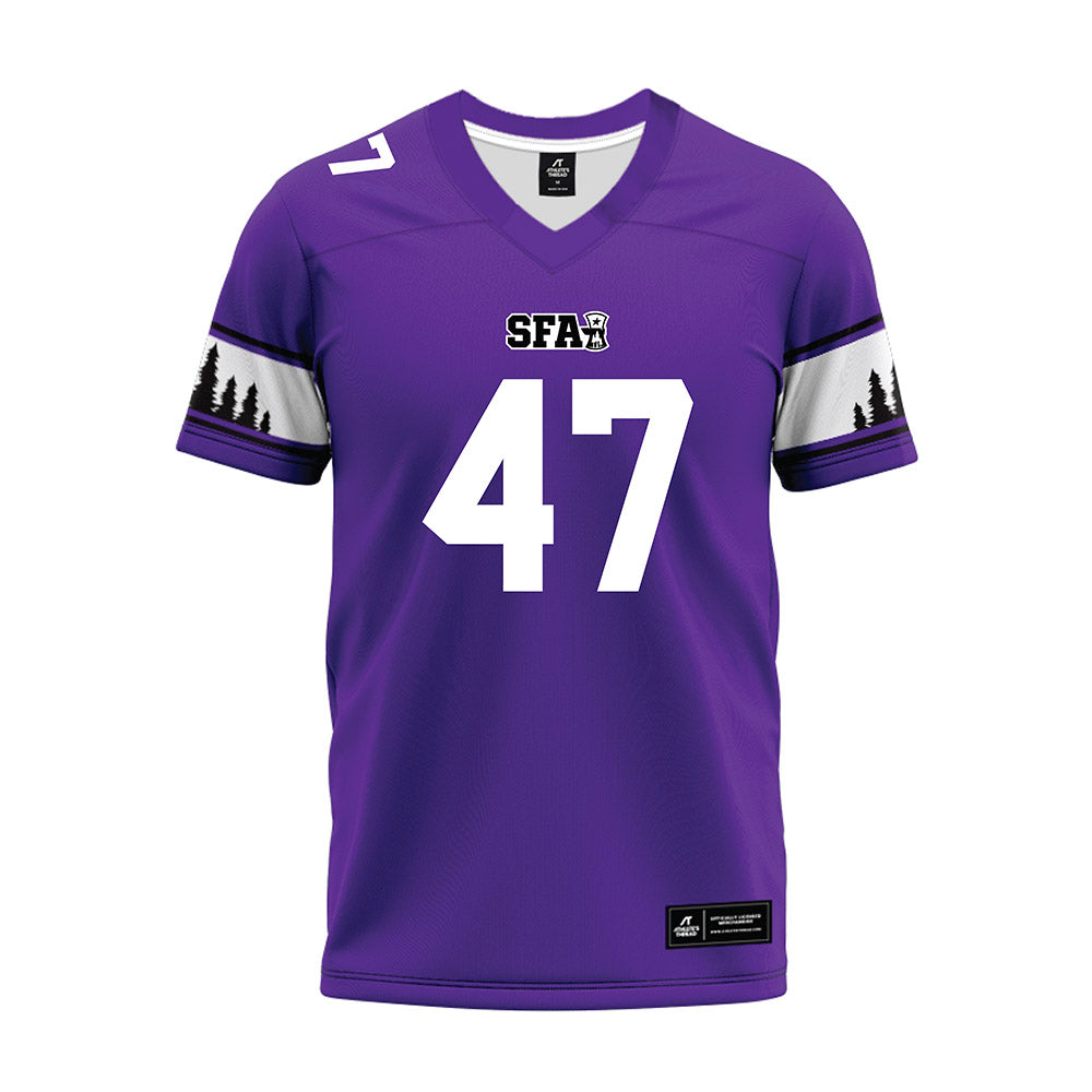 SFA - NCAA Football : Tug Sanford - Premium Football Jersey-0