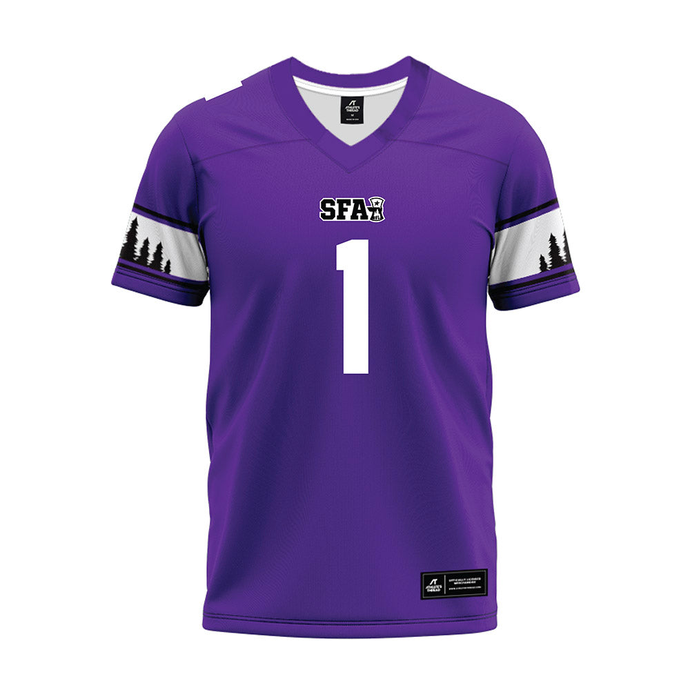 SFA - NCAA Football : Bruce Harmon - Premium Football Jersey-0
