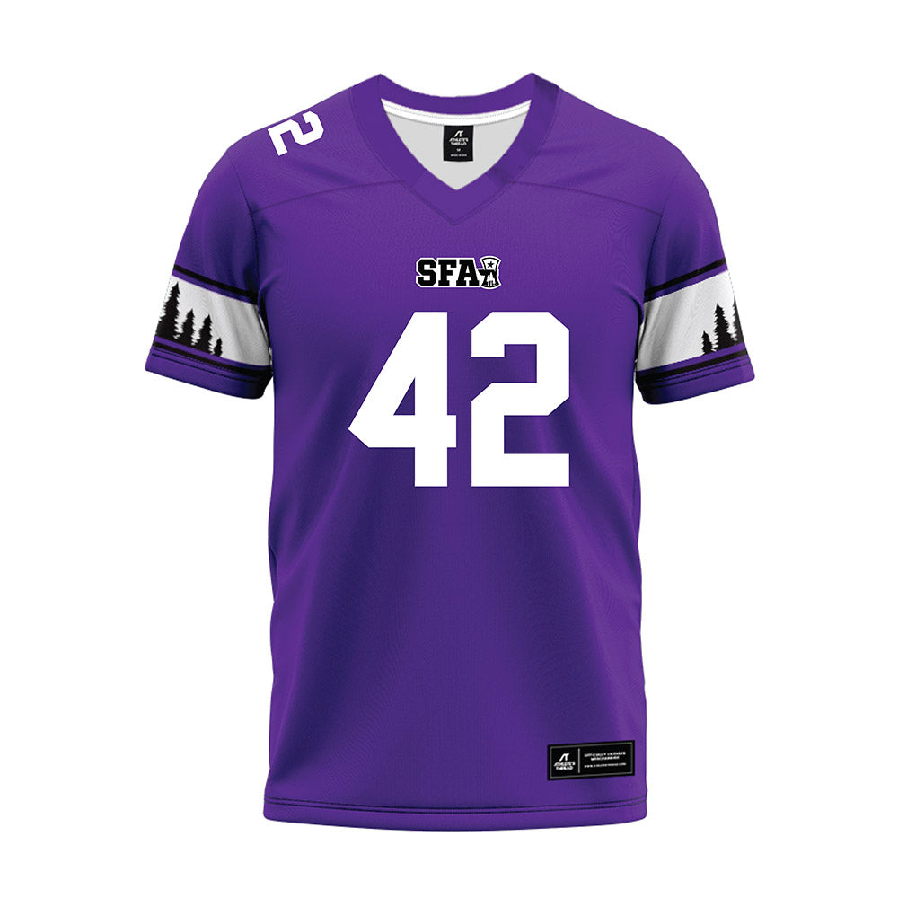 SFA - NCAA Football : Michael Woods - Premium Football Jersey-0