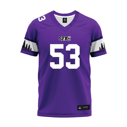 SFA - NCAA Football : Jamiah Harvey - Premium Football Jersey-0