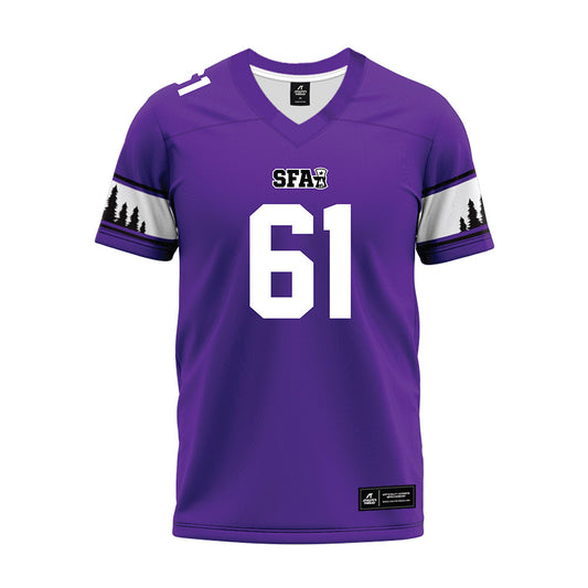 SFA - NCAA Football : Jason Crowder - Premium Football Jersey-0