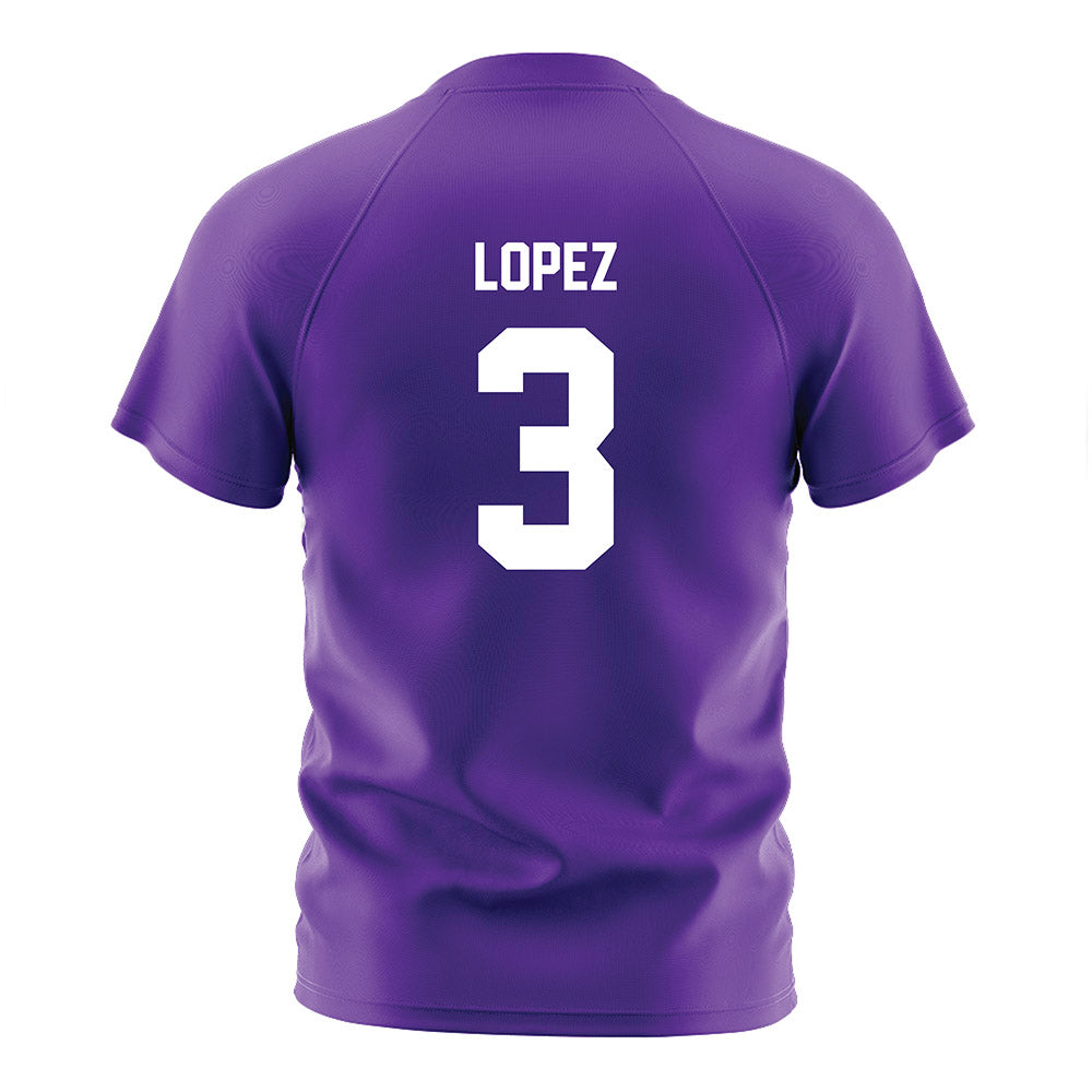 SFA - NCAA Women's Soccer : Laela Lopez - Soccer Jersey-1