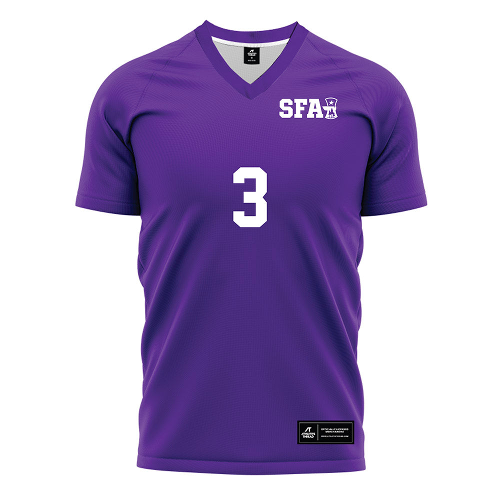 SFA - NCAA Women's Soccer : Laela Lopez - Soccer Jersey-0