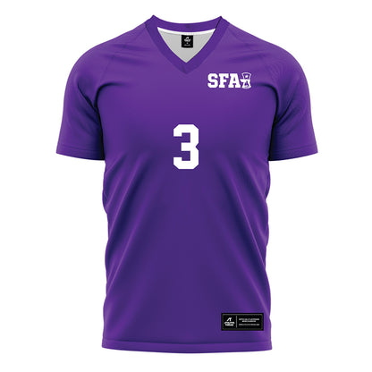SFA - NCAA Women's Soccer : Laela Lopez - Soccer Jersey-0