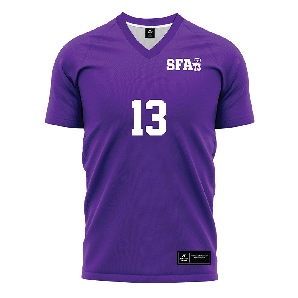 SFA - NCAA Women's Soccer : Alexis Miller - Soccer Jersey-0