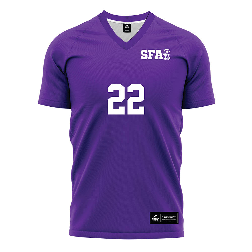SFA - NCAA Women's Soccer : Kamrynn Davis - Soccer Jersey-0