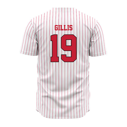 Ball State - NCAA Baseball : Jacob Gillis - Jersey-1