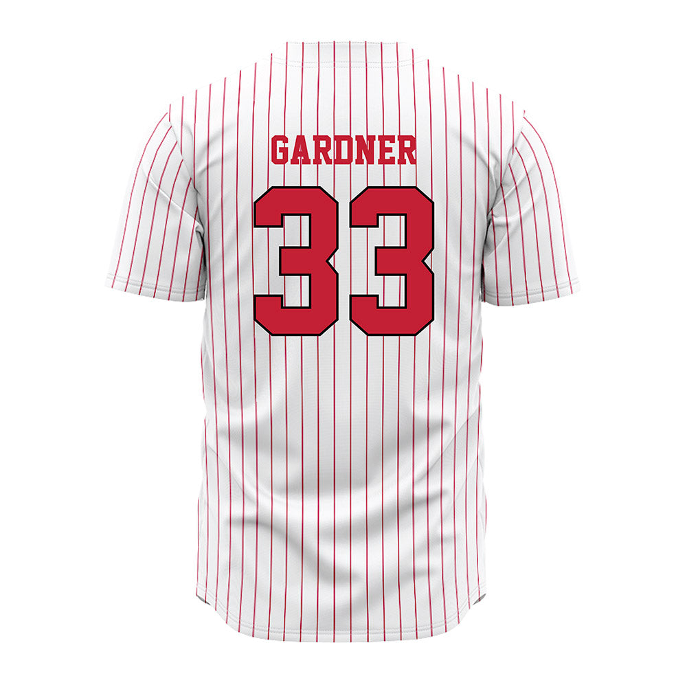 Ball State - NCAA Baseball : Patrick Gardner - Jersey-1
