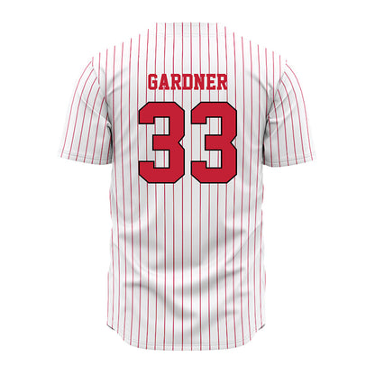Ball State - NCAA Baseball : Patrick Gardner - Jersey-1