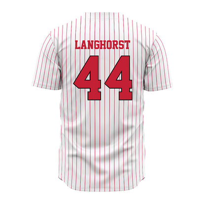 Ball State - NCAA Baseball : Kade Langhorst - Jersey-1