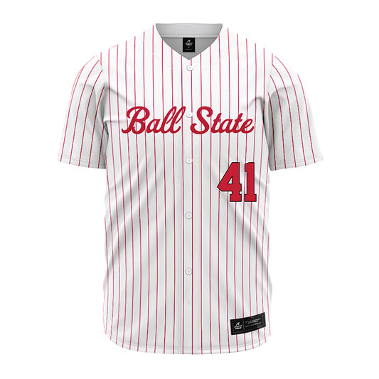 Ball State - NCAA Baseball : Caden Lockwood - Jersey-0