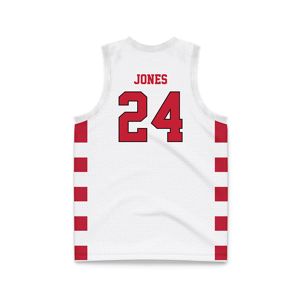 Ball State - NCAA Men's Basketball : Mason Jones - Basketball Jersey-1