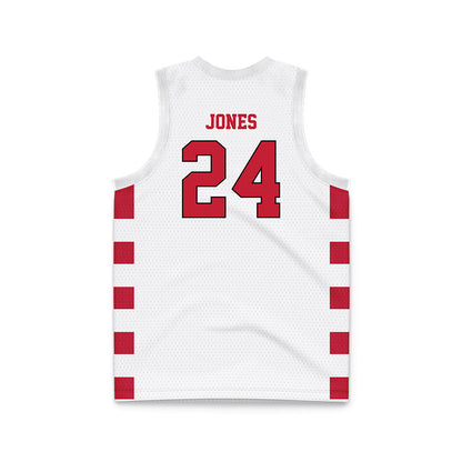 Ball State - NCAA Men's Basketball : Mason Jones - Basketball Jersey-1