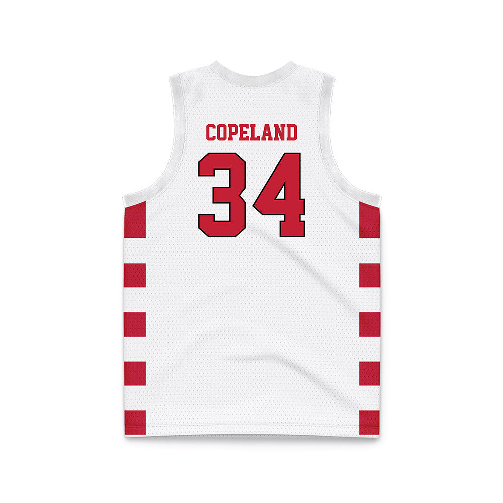Ball State - NCAA Men's Basketball : Preston Copeland - Basketball Jersey-1
