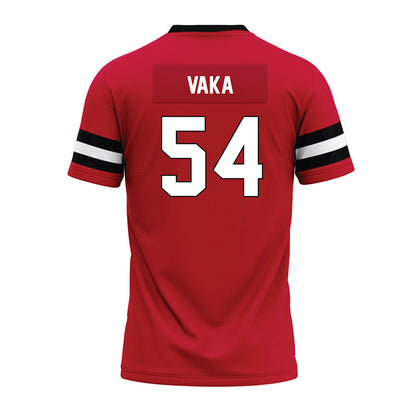 Ball State - NCAA Football : Spencer Vaka - Premium Football Jersey-1