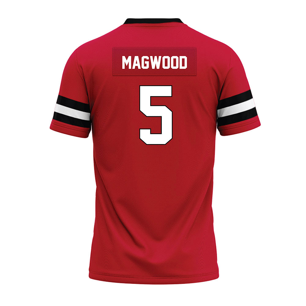 Ball State - NCAA Football : Qian Magwood - Premium Football Jersey-1