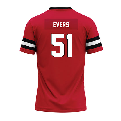Ball State - NCAA Football : Ethan Evers - Premium Football Jersey
